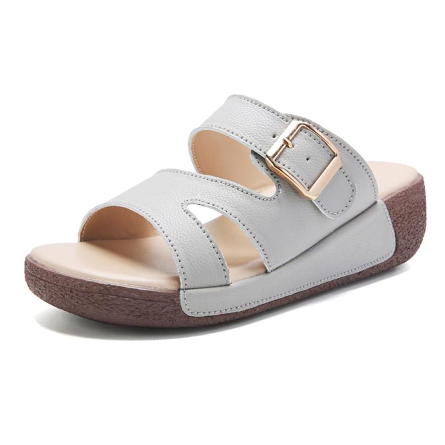 【並行輸入品】Maylrvjv Women's Hollow Out Wedge Platform Sandals Indoor Outdooの画像
