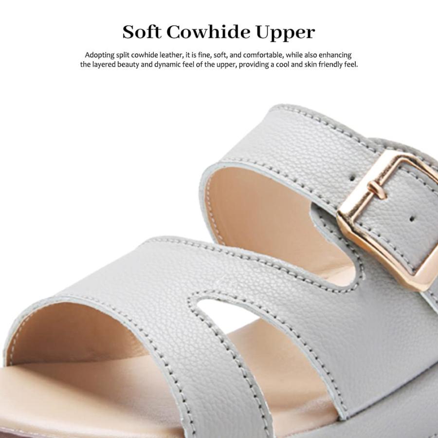 【並行輸入品】Maylrvjv Women's Hollow Out Wedge Platform Sandals Indoor Outdooの画像