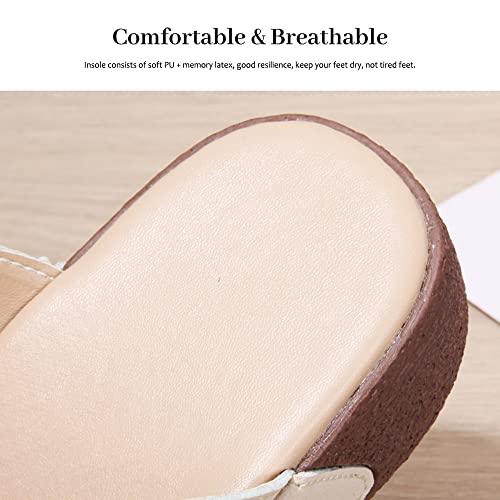 【並行輸入品】Maylrvjv Women's Hollow Out Wedge Platform Sandals Indoor Outdooの画像