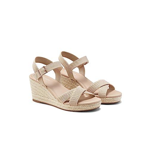 ✨未使用✨VIVAIA サリー ラウンドトゥ ウェッジサンダル ベージュ 36 並行輸入品】VIVAIA SALLY ラウンドトゥウェッジサンダル ウェッジ