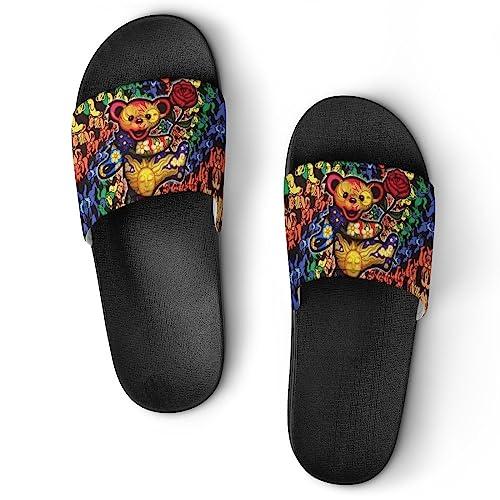 【並行輸入品】Slippers for Women Men, Massage Shower Bathroom Non Slip Open Toの画像
