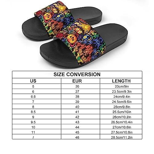【並行輸入品】Slippers for Women Men, Massage Shower Bathroom Non Slip Open Toの画像