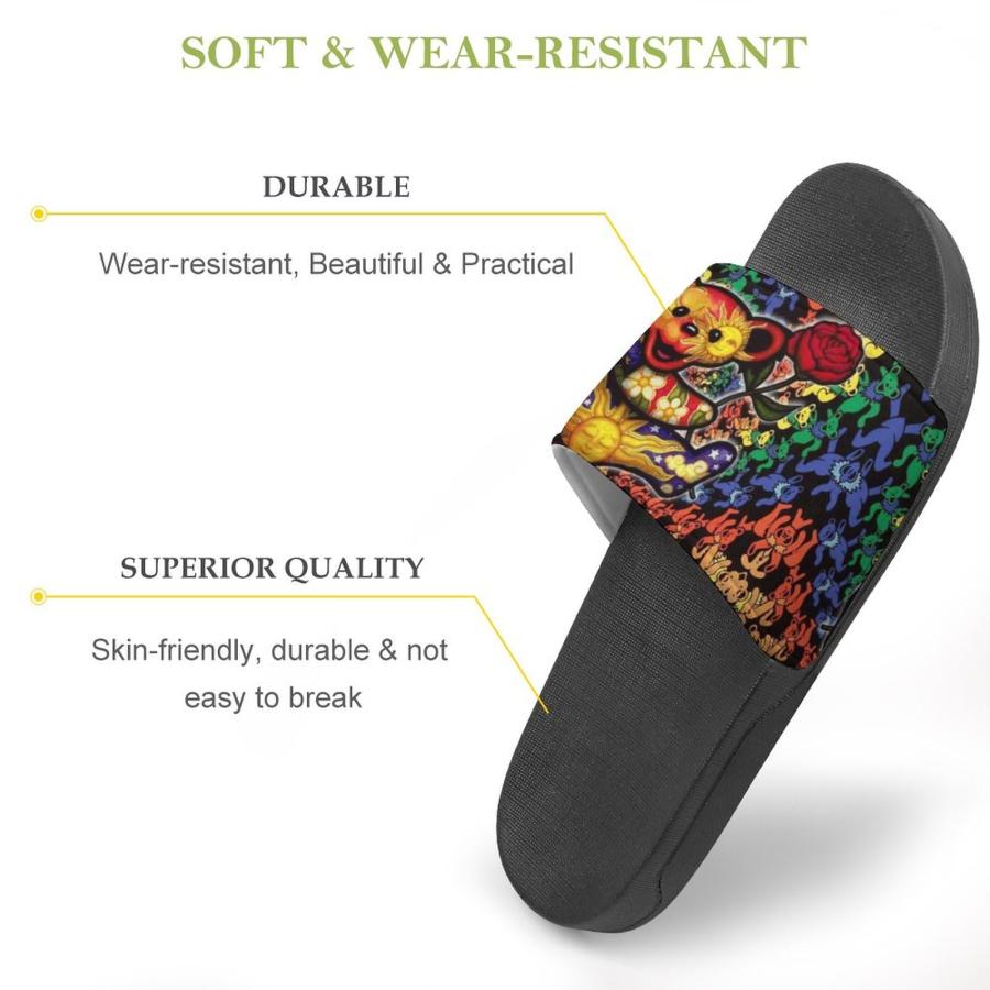 【並行輸入品】Slippers for Women Men, Massage Shower Bathroom Non Slip Open Toの画像