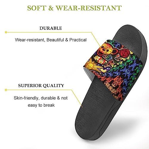 【並行輸入品】Slippers for Women Men, Massage Shower Bathroom Non Slip Open Toの画像