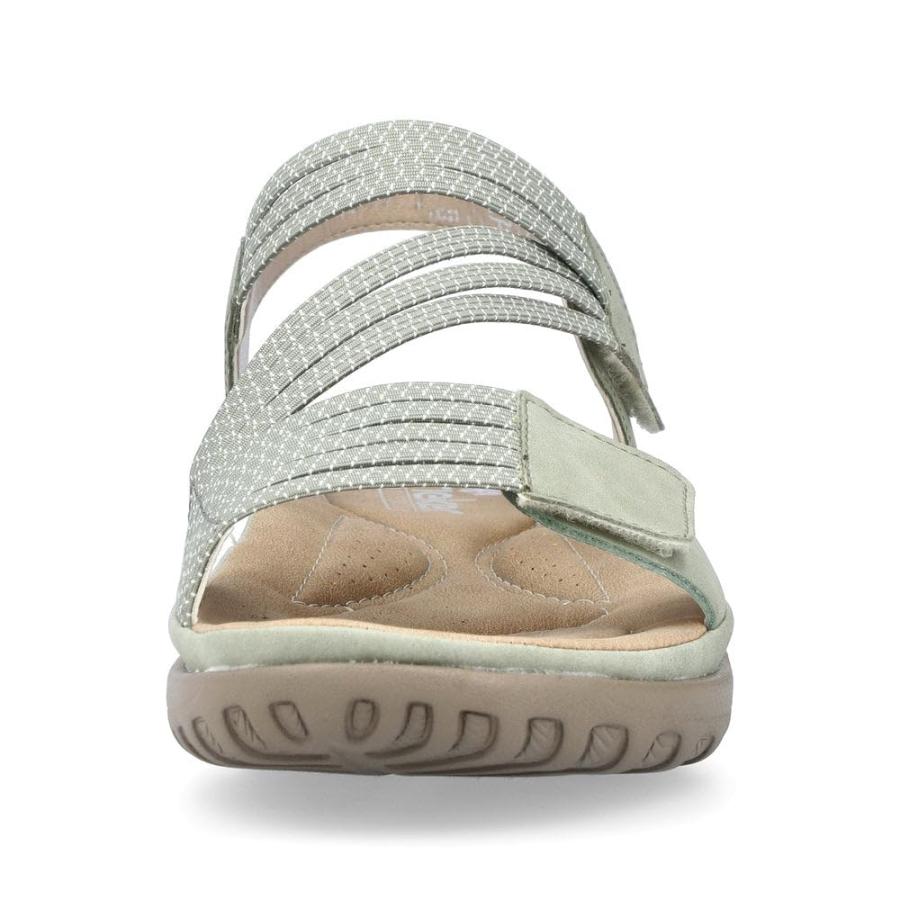 並行輸入品】Rieker 64870 Franja 70 Pistazie/Mint Weiss 8 M Us