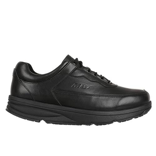 【並行輸入品】MBT Mens Ajata Leather Black Trainers 10 USの画像