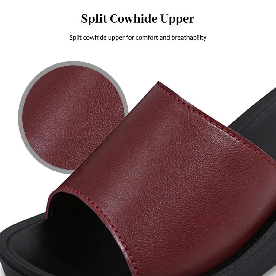 【並行輸入品】Maylrvjv Slide Sandals for Women Lightweight Non Slip Simple Sumの画像