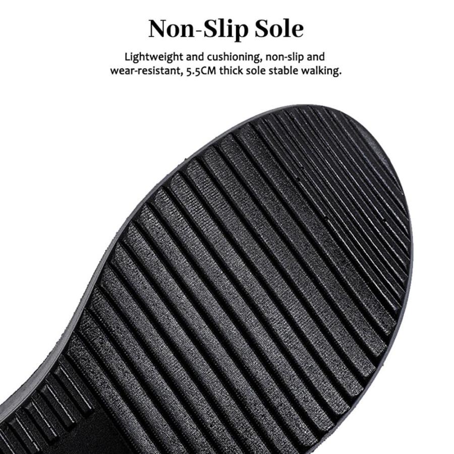 【並行輸入品】Maylrvjv Slide Sandals for Women Lightweight Non Slip Simple Sumの画像