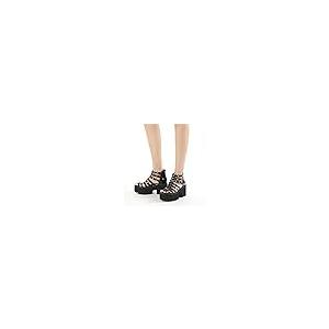 【並行輸入品】[GooMaShoes] レディースサンダル 夏 黒 歩き やすい ヒールサンダル おしゃれ 厚底さんだる 可愛い 厚底サンダルの画像