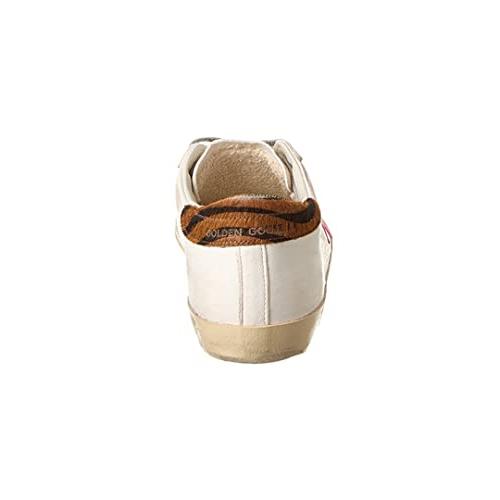 【並行輸入品】Golden Goose スーパースター レザースニーカー, ホワイト, 4 Golden Goose Superstar Leaの画像