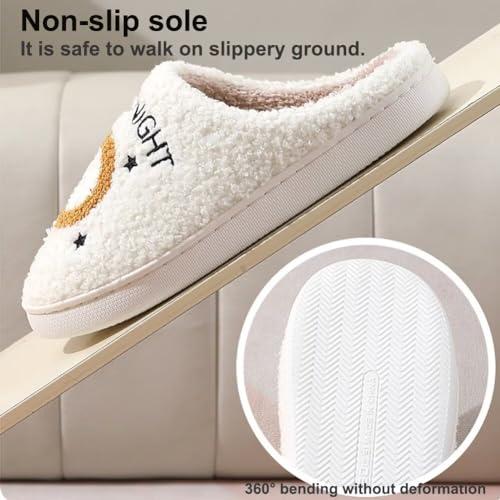 【並行輸入品】KEYUSHOP Meet Me at Midnight Slippers for Women Men, Couple Housの画像