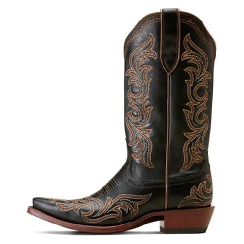 【並行輸入品】Ariat Women's Hazen Western Boot, Ancient Black, 8の画像