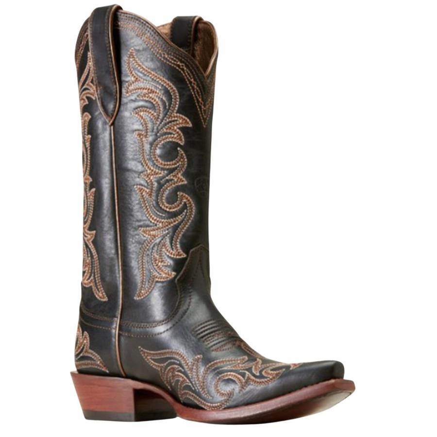 【並行輸入品】Ariat Women's Hazen Western Boot, Ancient Black, 8の画像
