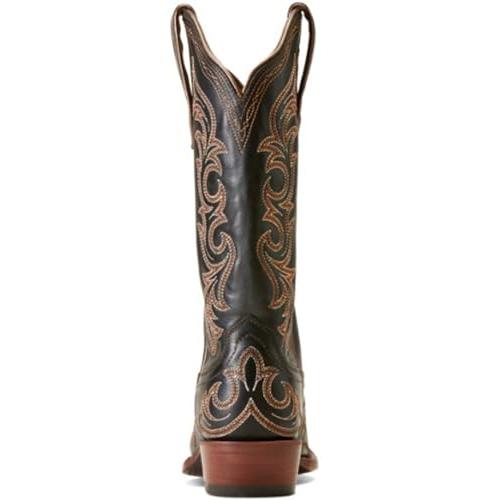 【並行輸入品】Ariat Women's Hazen Western Boot, Ancient Black, 8の画像