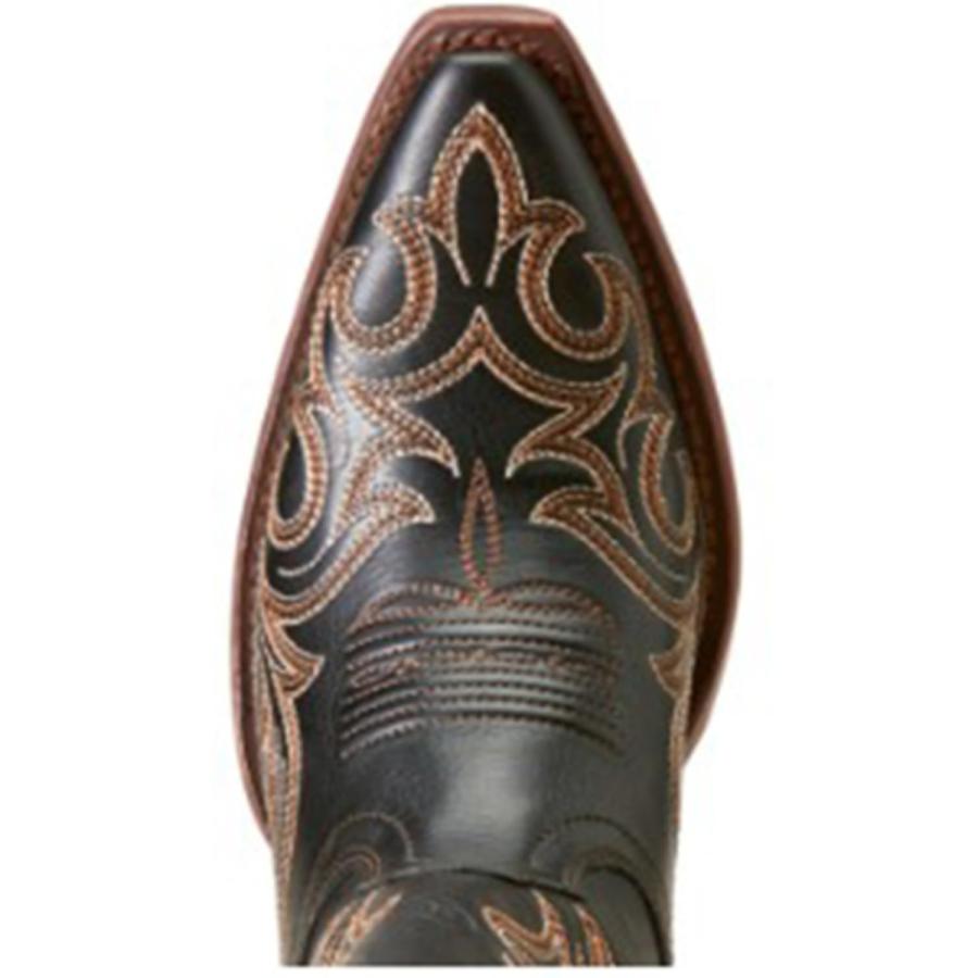 【並行輸入品】Ariat Women's Hazen Western Boot, Ancient Black, 8の画像