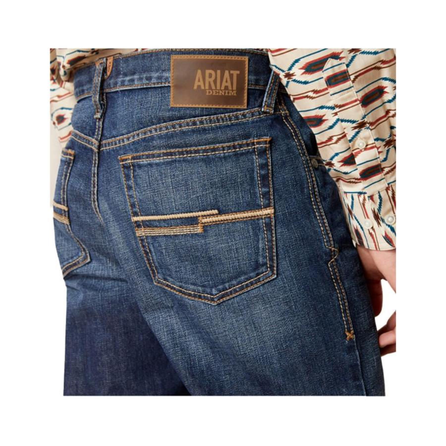 【並行輸入品】Ariat Men's M1 Vintage Paul Straight Jean Prescott， 31W x 34L_9