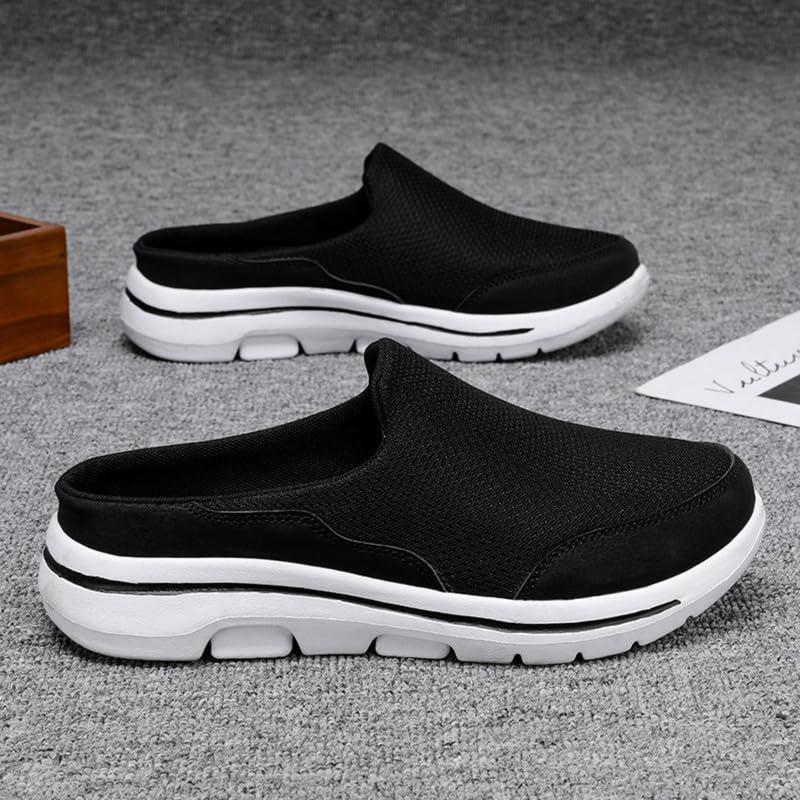 【並行輸入品】LLTMALL Men's Backless Mesh Walking Mules Shoes Comfort Slip on_2
