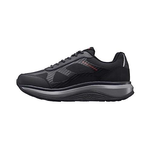 【並行輸入品】JOYA Cancun II STX Black, Men's Leather Sneaker, Black, 10.5の画像