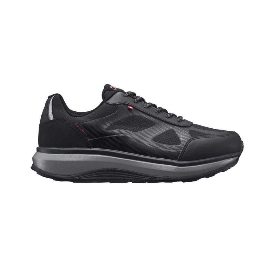 【並行輸入品】JOYA Cancun II STX Black, Men's Leather Sneaker, Black, 10.5の画像
