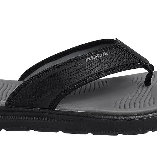 【並行輸入品】ADDA メンズ Time 01 耐久性\u0026快適 EVAソール 耐久性\u0026軽量 おしゃれ 超ソフト アウトドアスリッパ ビーチサンダル_4
