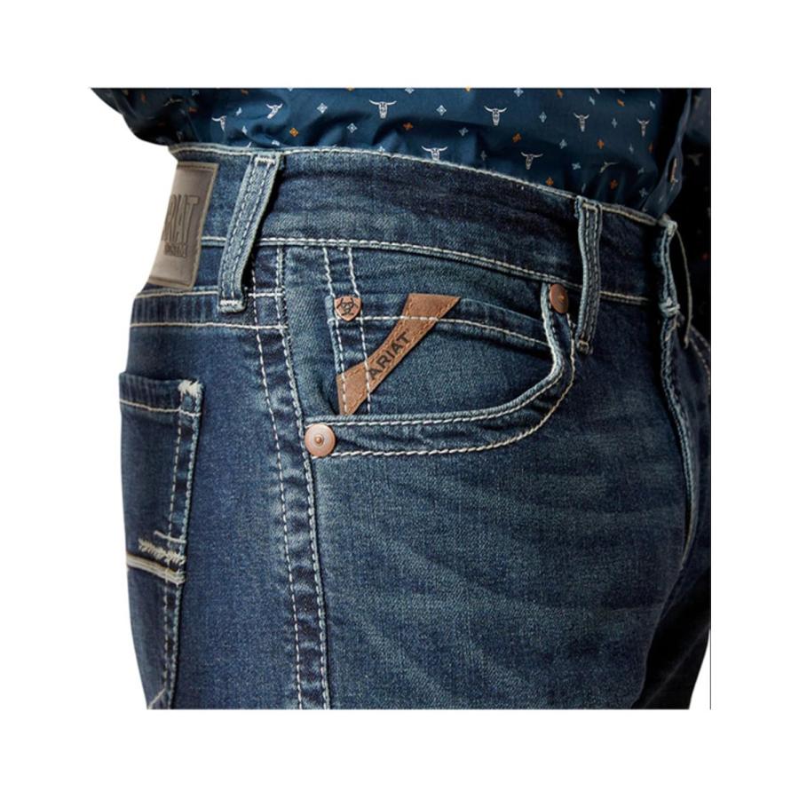 【並行輸入品】Ariat Men's M8 Modern TekStretch Easton Slim Jean Galaxy， 30W