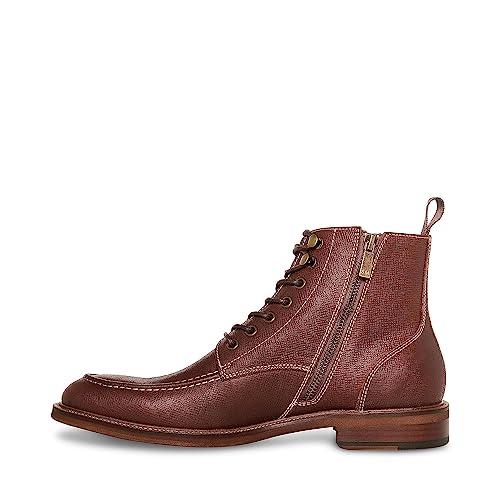 【並行輸入品】Steve Madden Holger, ブラウンレザー, 10.5 Steve Madden Holger Brown Leatの画像
