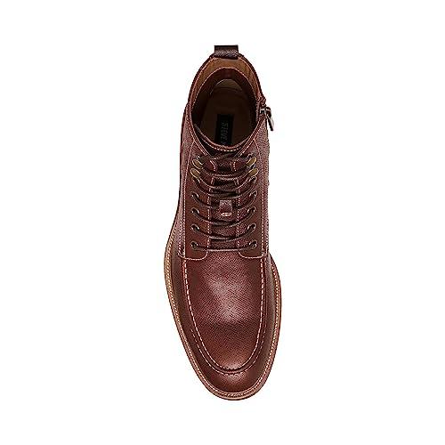 【並行輸入品】Steve Madden Holger, ブラウンレザー, 10.5 Steve Madden Holger Brown Leatの画像