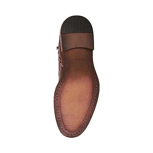 【並行輸入品】Steve Madden Holger, ブラウンレザー, 10.5 Steve Madden Holger Brown Leatの画像