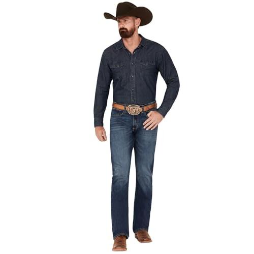 【並行輸入品】Wrangler Men's 20X No. 42 Vintage Bootcut Jeans Denim 34x36_1