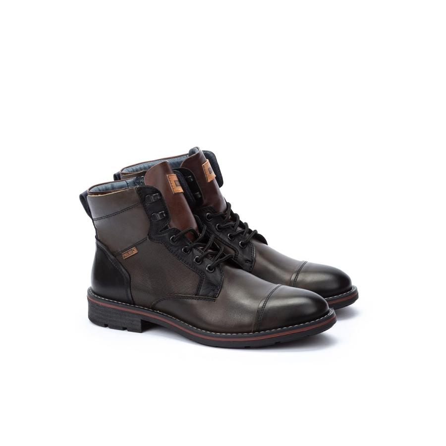 【並行輸入品】PIKOLINOS Ankle boots Leather York for Manの画像