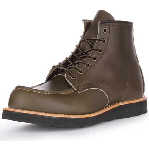 【並行輸入品】Red Wing Mens 6 Inch Classic Moc Toe Leather Alpine Boots 9.5 USの画像