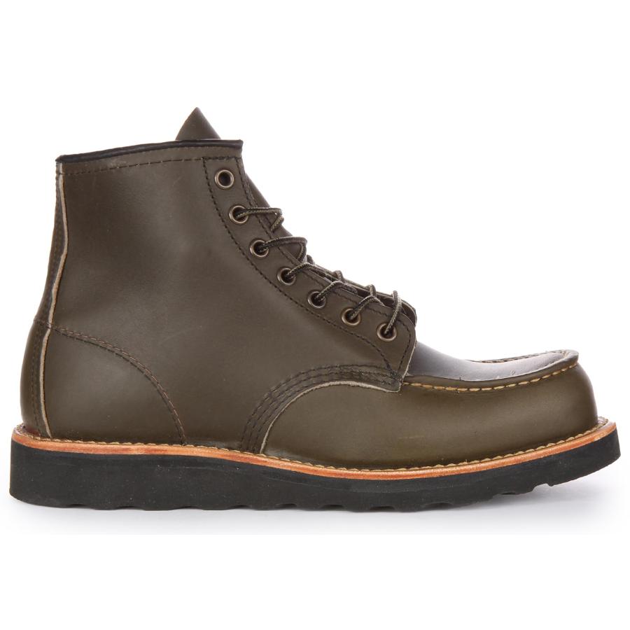 【並行輸入品】Red Wing Mens 6 Inch Classic Moc Toe Leather Alpine Boots 9.5 USの画像