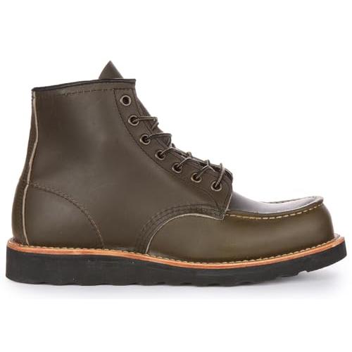 【並行輸入品】Red Wing Mens 6 Inch Classic Moc Toe Leather Alpine Boots 9.5 USの画像