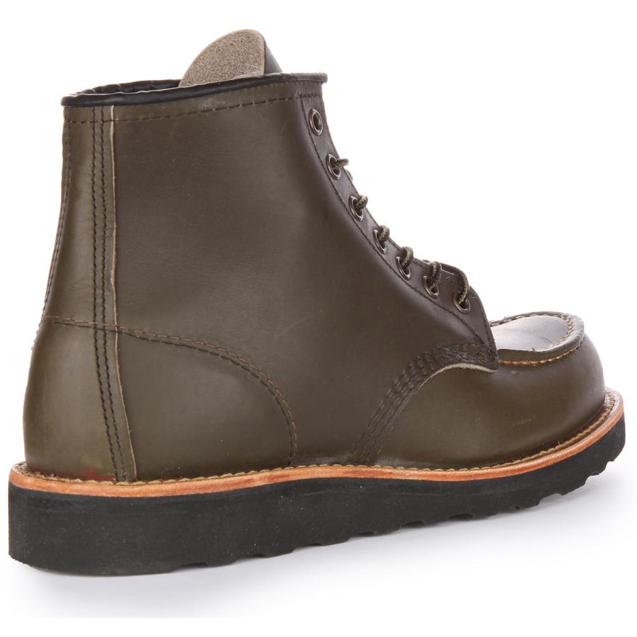 【並行輸入品】Red Wing Mens 6 Inch Classic Moc Toe Leather Alpine Boots 9.5 USの画像