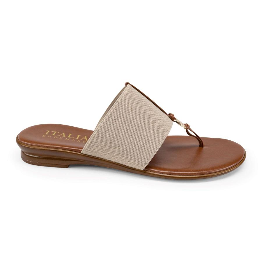 【並行輸入品】ITALIAN Shoemakers Asher Elastic Band Flip Flops Comfort Thong Sの画像