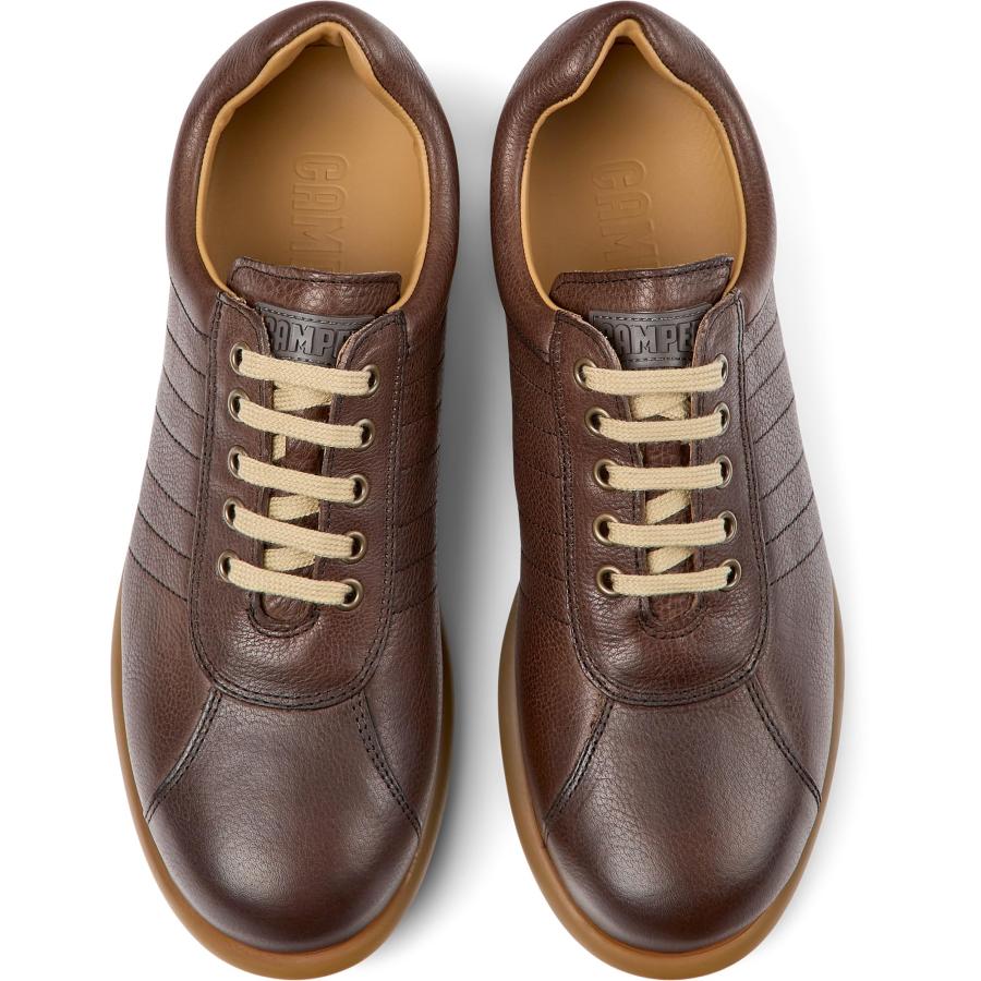 【並行輸入品】Camper 16002 Pelotas Ariel Trainers Men Dark brownの画像