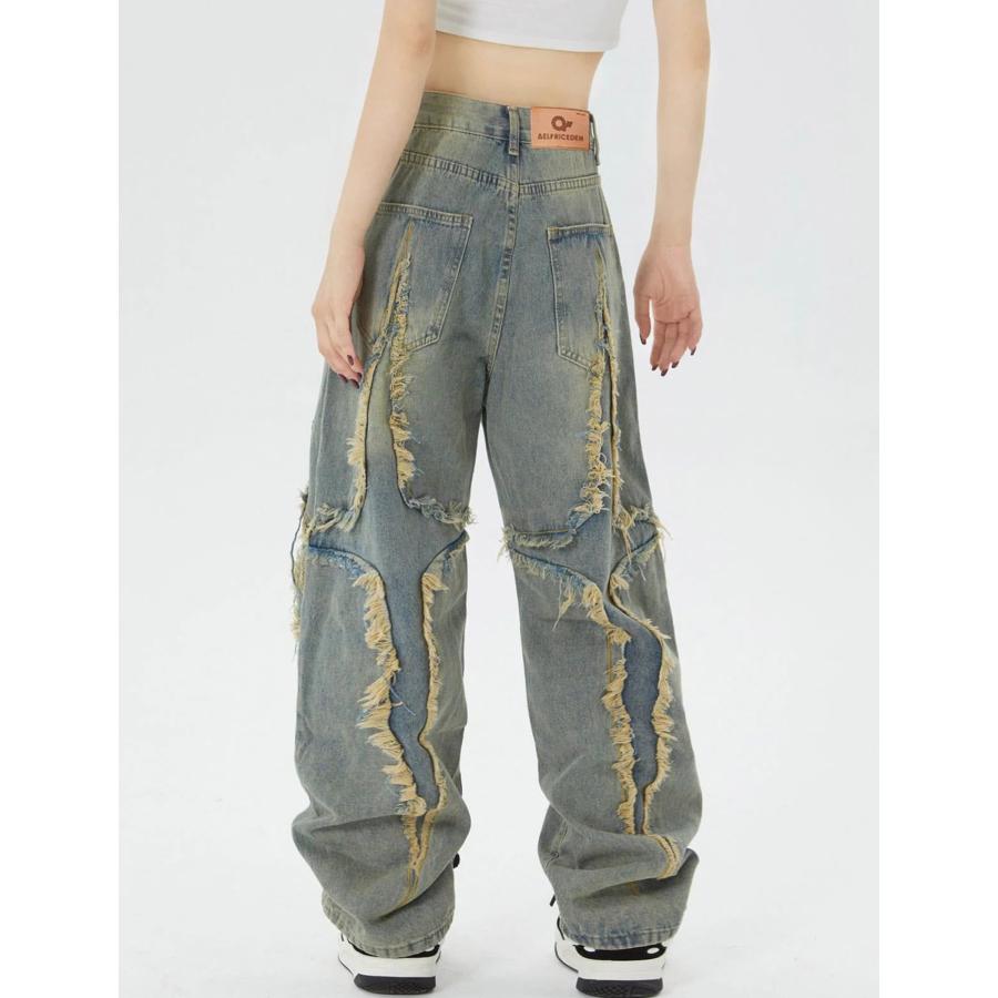 並行輸入品】Aelfric Eden Mens Denim Pants Y2K Jeans Vintage