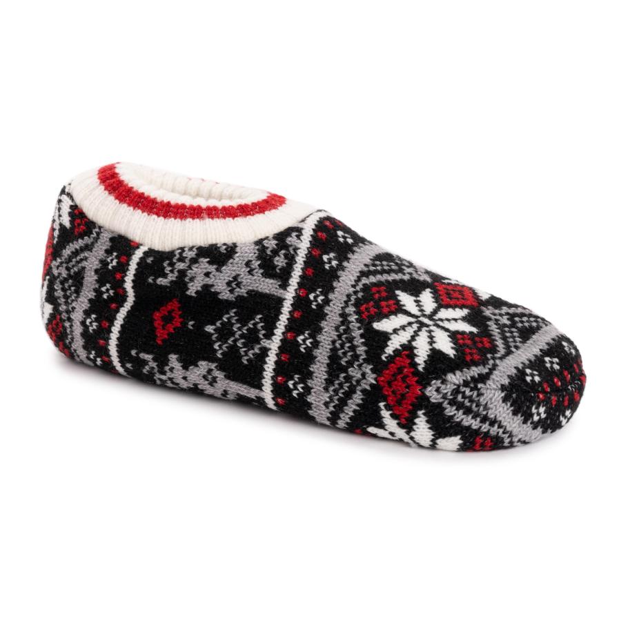 【並行輸入品】MUK LUKS Women's Ballerina Set Fall, Black, One Size Fits Mostの画像