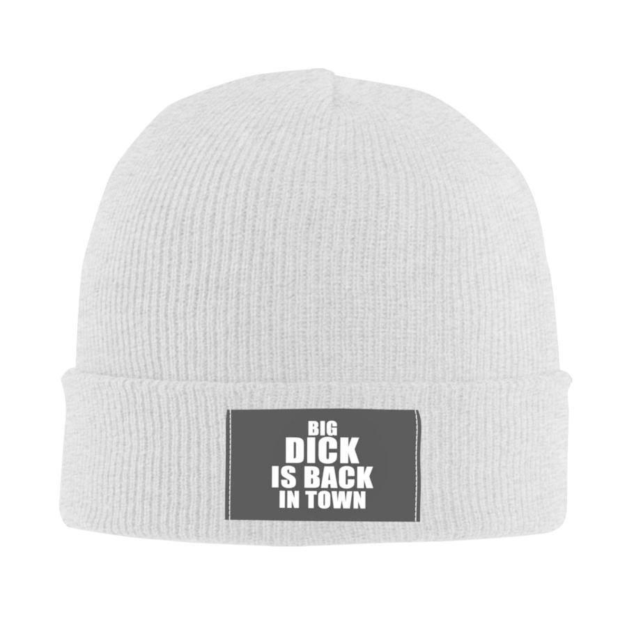 並行輸入品】fwoeqiz Big Dick is Back in Town Knit Beanie Hat  display picture 3