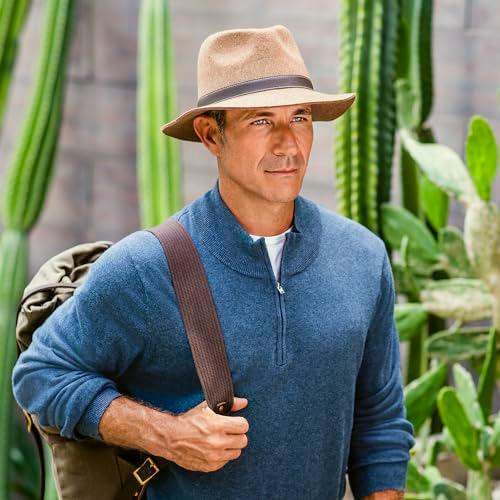 【並行輸入品】Wallaroo Hat Company Men’s Durango Fedora UPF 50+ Sun Protecti_4