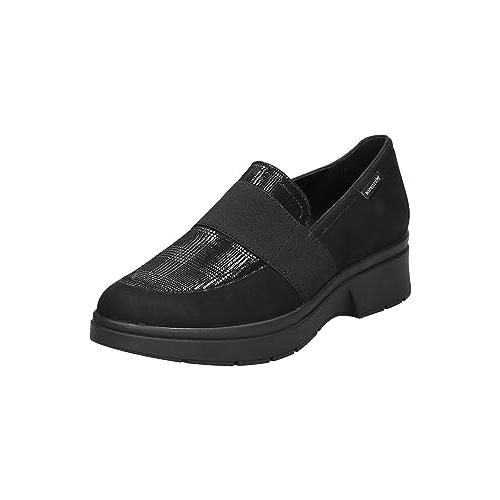 【並行輸入品】Mephisto レディース Debby ローファー, ブラック, 9.5 Mephisto Women's Debby Loafの画像