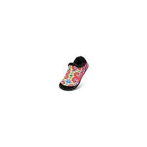 【並行輸入品】XIHALOOK Women's Men's Fuzzy Slippers Ankle Bootie Memory Foam H