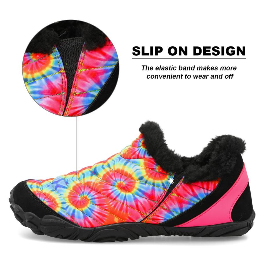 【並行輸入品】XIHALOOK Women's Men's Fuzzy Slippers Ankle Bootie Memory Foam H