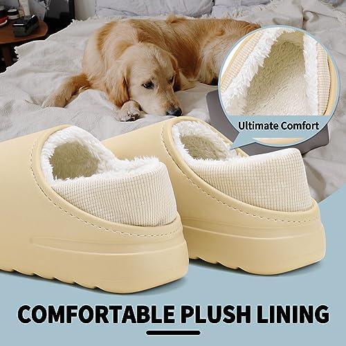 【並行輸入品】Platform Pillow Slippers Slides for Women and Men, EVA Anti Slip_3