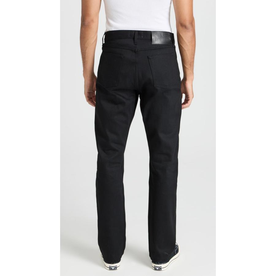 【並行輸入品】Naked & Famous Men's True Guy   Solid Black Selvedge Jeans, Blacの画像