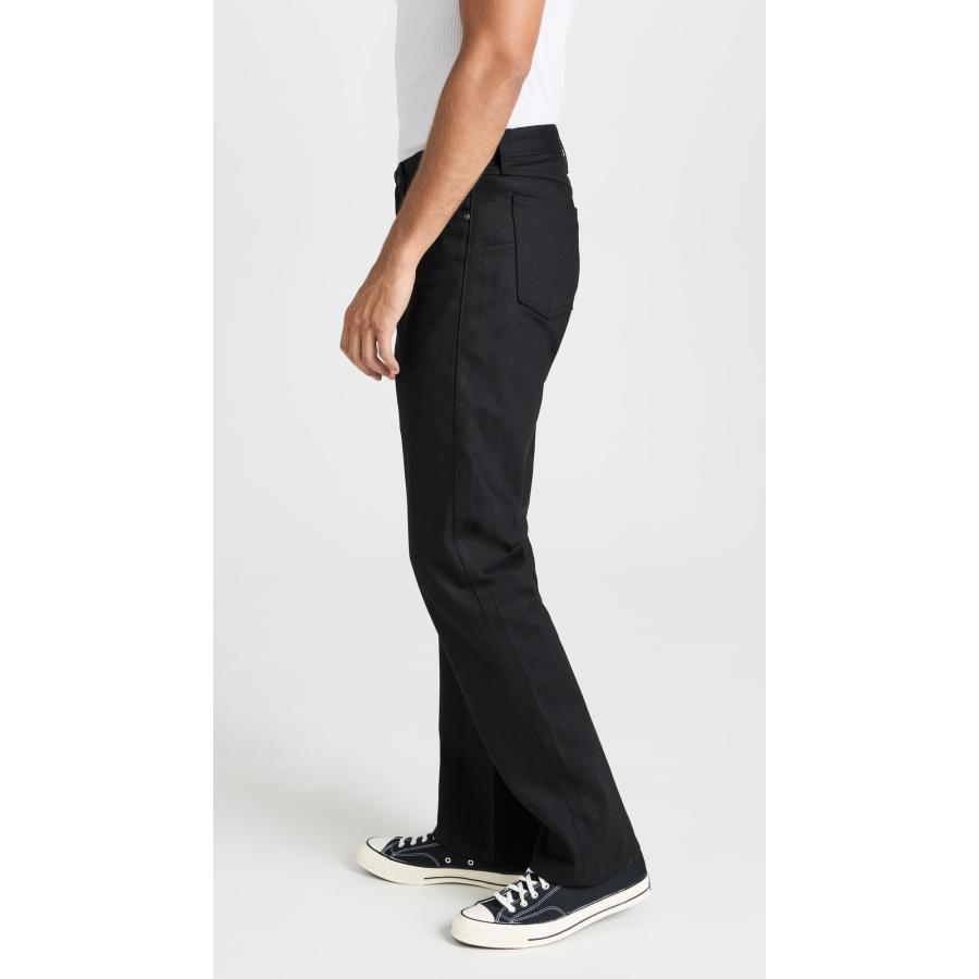 【並行輸入品】Naked & Famous Men's True Guy   Solid Black Selvedge Jeans, Blacの画像