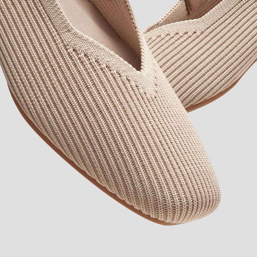 【並行輸入品】VIVAIA Margot Mary Jane レディース フラットシューズ スリップオン スクエアトゥ 洗えるシューズ アーチサの画像
