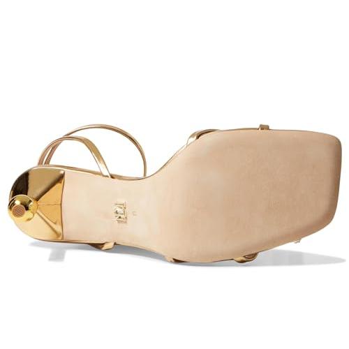 【並行輸入品】Badgley Mischka レディース Callie ヒールサンダル, ゴールド, 11 Badgley Mischka Woの画像