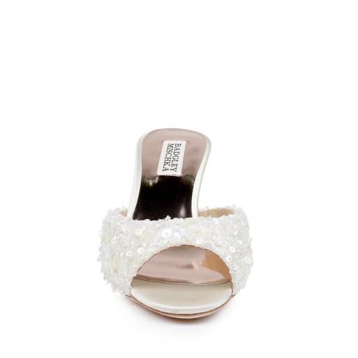 【並行輸入品】Badgley Mischka レディース キャンディヒールサンダル, ピンクシャーベット。, 6 Badgley Mischkaの画像