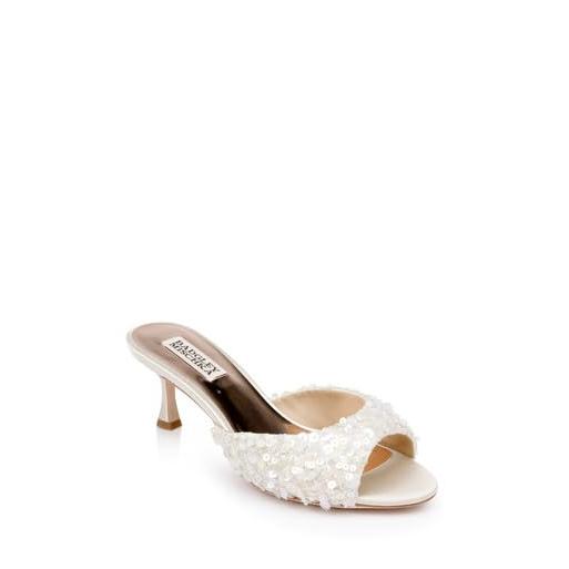 【並行輸入品】Badgley Mischka レディース キャンディヒールサンダル, ピンクシャーベット。, 9 Badgley Mischkaの画像